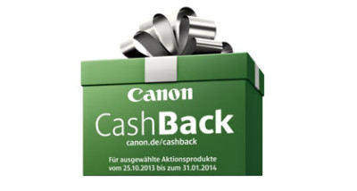 Canon CashBack Aktion