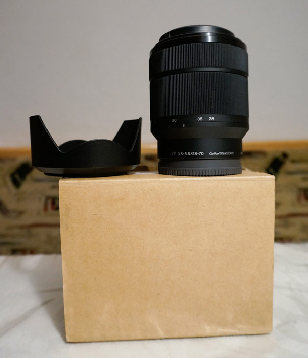 (Verkauft!) Objektiv Sony FE 28-70 mm OSS - Kitobjektiv der Sony a7 