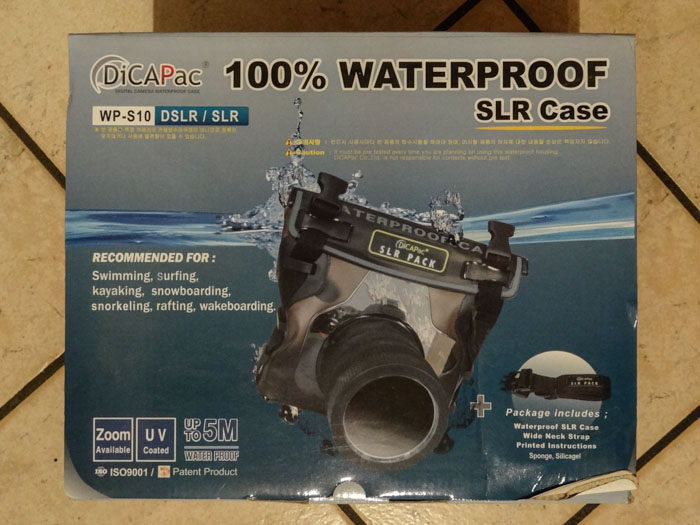 (Verkauft) Unterwassercase DiCAPac WP-S10 für DSRL/SRL