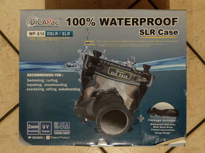 (Verkauft) Unterwassercase DiCAPac WP-S10 für DSRL/SRL