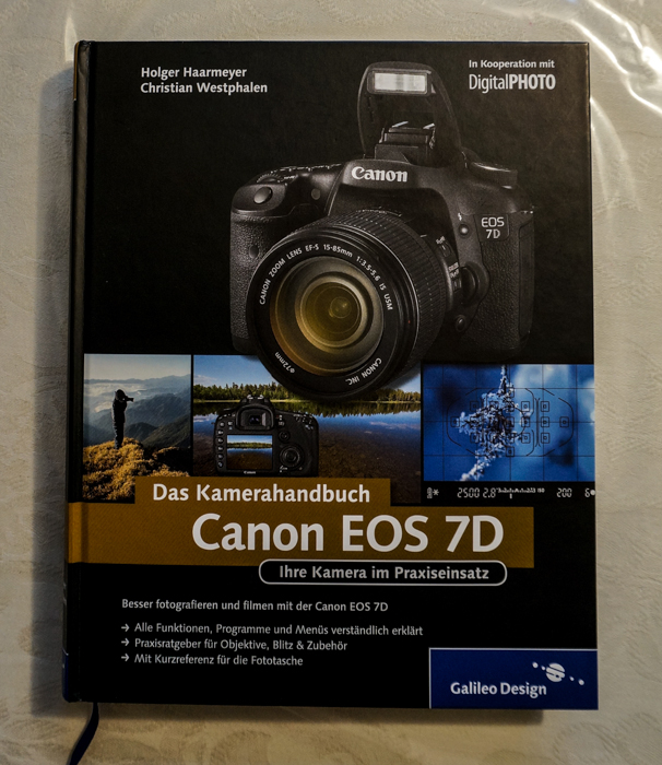 Verkauft! -Kamerahandbuch für die Canon Eos 7D von Galileo Design
