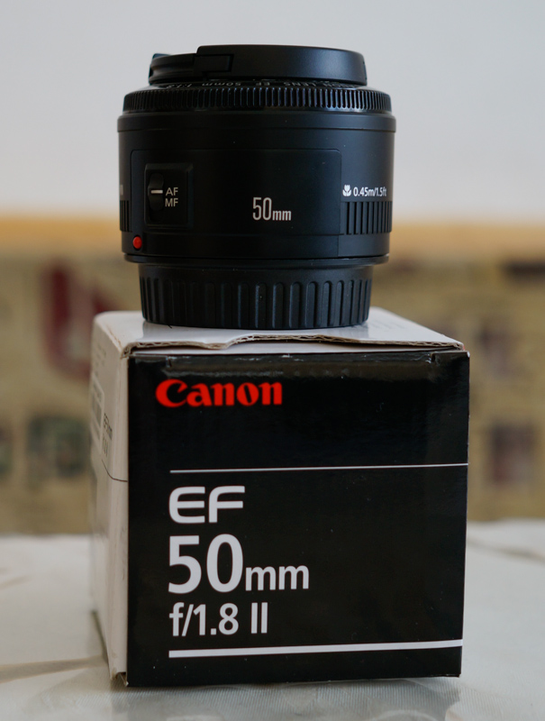 (Verkauft!)Canon EF-50mm 1.8 II zu verkaufen 