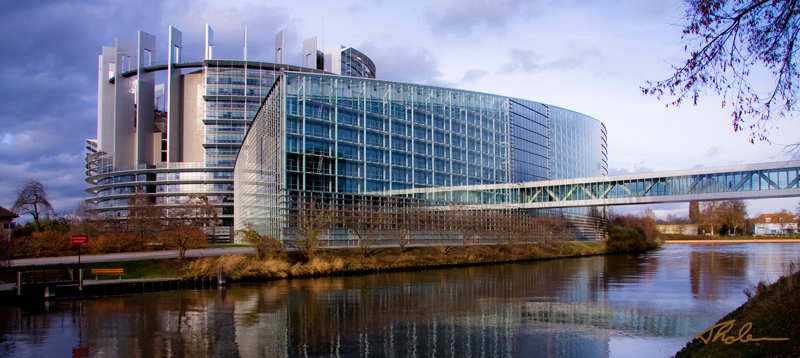 Europäisches Parlament in Strassburg