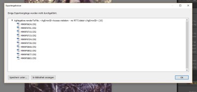 Export aus Lightroom